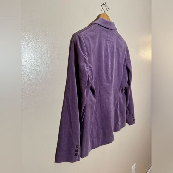 Lilac Jones New York Velour Blazer Size 6 EUC - Picture 4 of 5